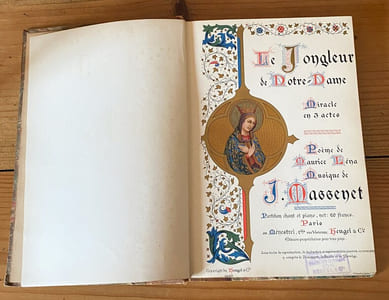 Le jongleur de Notre-Dame
