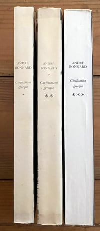Civilisation grecques (3 tomes) 