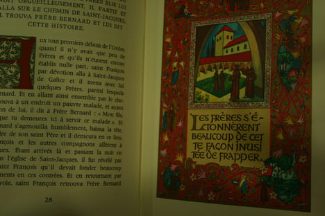 Les Fiorettis de saint François d'Assise, accompagné des enluminures de A. Dussarthou.. nonyme.