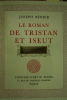Tristan et Iseut, illustré par Ansaldi.. Joseph BÉDIER