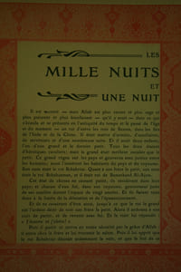 Le Livre des Mille nuits et Une nuit (8vol), illustré de 156 miniatures persanes.