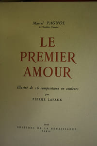 Le Premier Amour, illustré par Pierre Lafaux.
