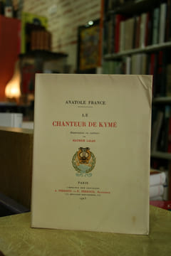 Le Chanteur de Kymé, illustré par Maurice Lalau.. FRANCE Anatole.