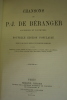 Chansons de P.-J. de Béranger anciennes et posthumes, nouvelle édition populaire, illustrée de 161 dessins et vignettes.. BÉRANGER Pierre-Jean de.