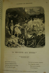 Chansons de P.-J. de Béranger anciennes et posthumes, nouvelle édition populaire, illustrée de 161 dessins et vignettes.