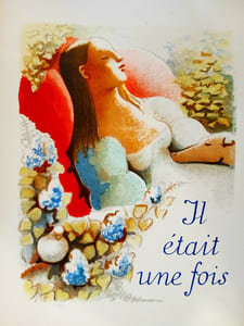 Les Contes du temps jadis, illustré par Madeleine Luka.
