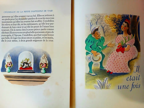 Les Contes du temps jadis, illustré par Madeleine Luka.. PERRAULT Charles.