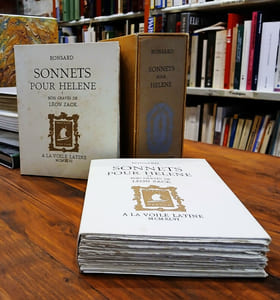 Sonnets pour Hélène, illustré par Léon Zack.