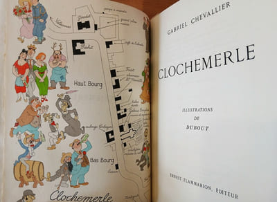 Clochemerle, illustré par Albert Dubout.