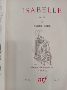 Isabelle, illustré par Élie Lascaux.