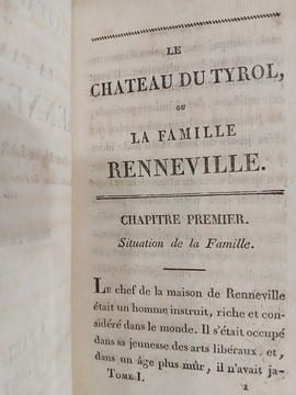 Le Château du Tyrol ou La Famille Renneville (2vol).. LAROCHE Philippe-Jacques de.