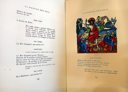 La Marche des Rois, illustré par Rémy Hétreau.