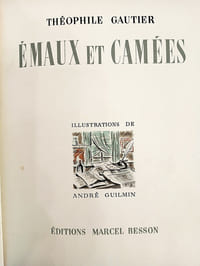 Émaux et Camées, illustré par André Guilmin.