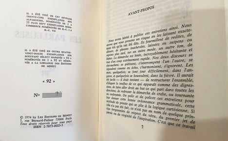 Les Parleuses.. DURAS Marguerite - GAUTHIER Xaviere