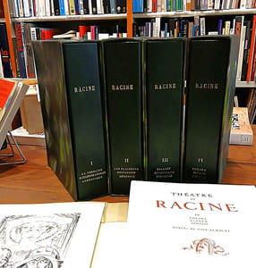 Théâtre de Racine, illustré par Raoul Serres (4vol).
