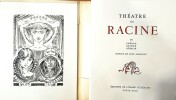 Théâtre de Racine, illustré par Raoul Serres (4vol).. RACINE Jean