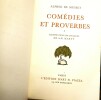 Comédies et Proverbes, illustrés par Édouard Marty (5vol).. MUSSET Alfred de