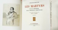 Les Martyrs, illustré par les eaux-fortes de Raoul Serres.. CHATEAUBRIAND François René de.