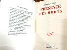 Présence des morts. BERL Emmanuel