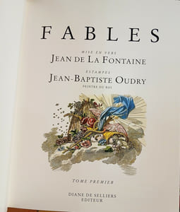 Fables, illustrées par Jean-Baptiste Oudry.