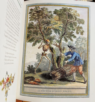 Fables, illustrées par Jean-Baptiste Oudry.. LA FONTAINE Jean de.