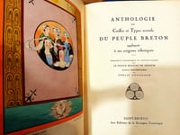 Anthologie de Coiffes & Types Actuels du Peuple Breton appliquée à ses origines ethniques, illustré par Noëlie Couillaud.