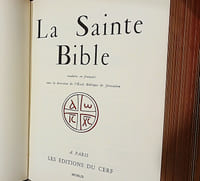 La Sainte Bible.