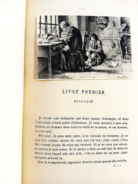 Les Confessions (3vol.), illustré par Maurice Leloir.. ROUSSEAU Jean-Jacques.