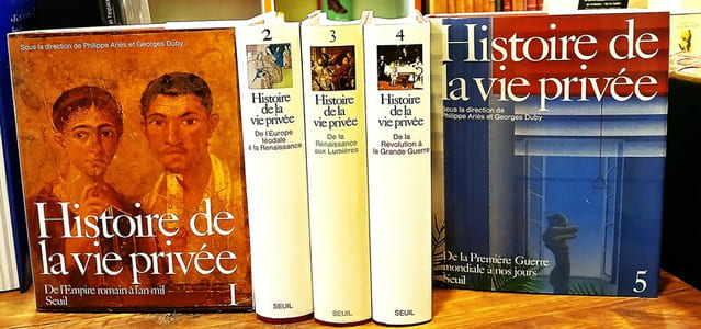 Histoire de la vie privée (5vol).