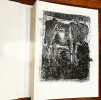 Eaux-fortes originales de Picasso pour des textes de Buffon.. PICASSO - BUFFON