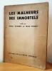 Les Malheurs des Immortels.. ÉLUARD Paul - ERNST Max.