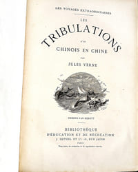 Les Tribulations d'un Chinois en Chine, illustré par Benett.