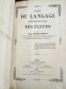  Traité du langage symbolique, emblématique et religieux des fleurs.. MAGNAT Casimir (Abbé).