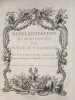 Repr&eacute;sentation des F&ecirc;tes donn&eacute;es par la Ville de Strasbourg Pour la convalescence du Roi, &agrave; l'arriv&eacute;e et pendant le s&eacute;jour de Sa Majest&eacute; en cette ...