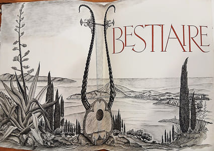 Le Bestiaire ou Cortège d'Orphée, illustré par Tavy NOTTON.