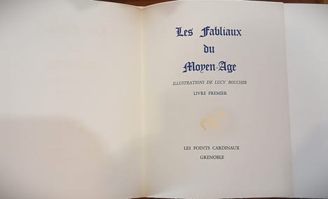 Les Fablaux du Moyen-Age, illustrés par Lucy Boucher.. undefined
