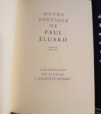 Oeuvre poétique (6vol), accompagné de 48 illustrations.