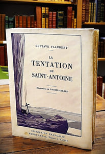 La Tentation de Saint-Antoine, illustré par les aquarelles de Daniel-Girard.