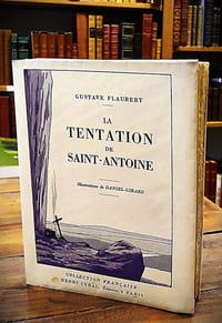 La Tentation de Saint-Antoine, illustré par les aquarelles de Daniel-Girard.