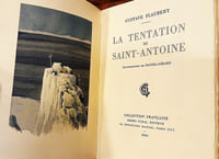La Tentation de Saint-Antoine, illustré par les aquarelles de Daniel-Girard.