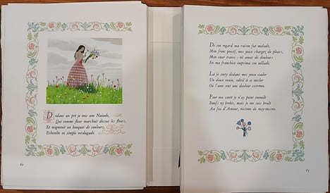 Les Amours (3vol), illustrés par les aquarelles en couleurs de André Édouard Marty.. RONSARD Pierre de.