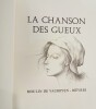 La Chanson des Gueux (2vol), illustr&eacute; par Montserrat Gudiol.. RICHEPIN Jean.