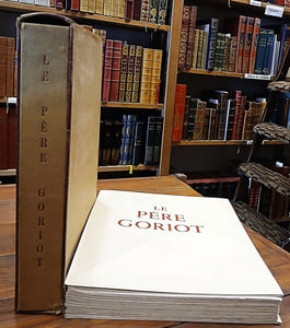 Le Père Goriot, illustré par les lithographies de François Salvat.