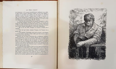 Le Père Goriot, illustré par les lithographies de François Salvat.