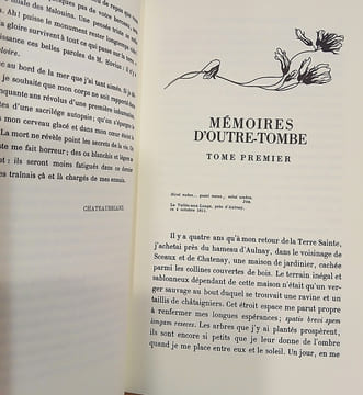 Mémoires d'Outre-Tombe (6vol), Texte complet collationné sur l'édition originale.. CHATEAUBRIAND François-René, Vicomte de.