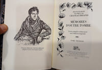 Mémoires d'Outre-Tombe (6vol), Texte complet collationné sur l'édition originale.