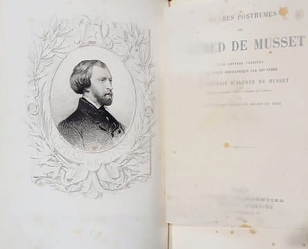 Œuvres complètes de Alfred de Musset(11vol), ornée de 28 gravures d'après les dessins de Bida.. MUSSET Alfred de.