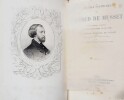 Œuvres compl&egrave;tes de Alfred de Musset(11vol), orn&eacute;e de 28 gravures d'apr&egrave;s les dessins de Bida.. MUSSET Alfred de.