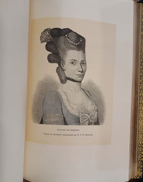 Les Mères illustres, Études morales et portraits d'histoire intimes. Orné de 12 gravures sur bois.. DE LESCURE Adolphe Mathrin.