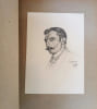 &Eacute;tudes et croquis, Cinquante planches pr&eacute;c&eacute;d&eacute;es d'un portrait de l'artiste. . GUILLEZ Arthur-&Eacute;douard.